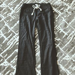 Black beach pants